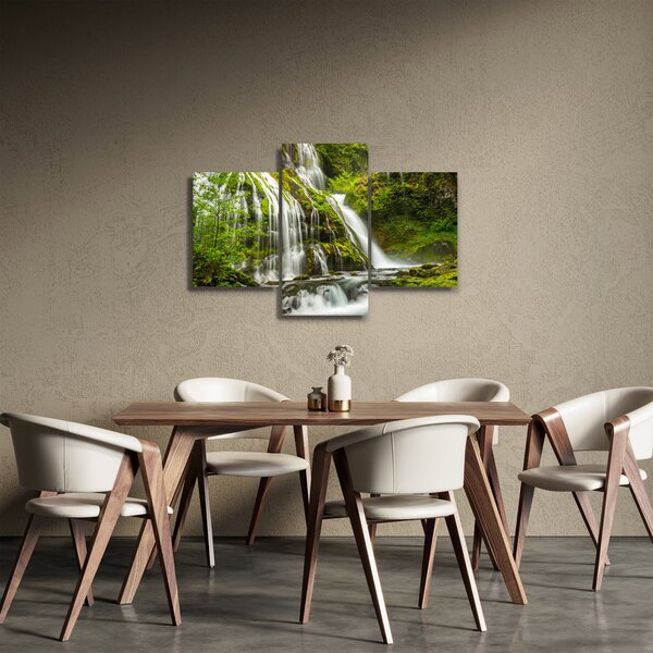 Kép - Vízesés, Wind River Valley (90x60 cm)