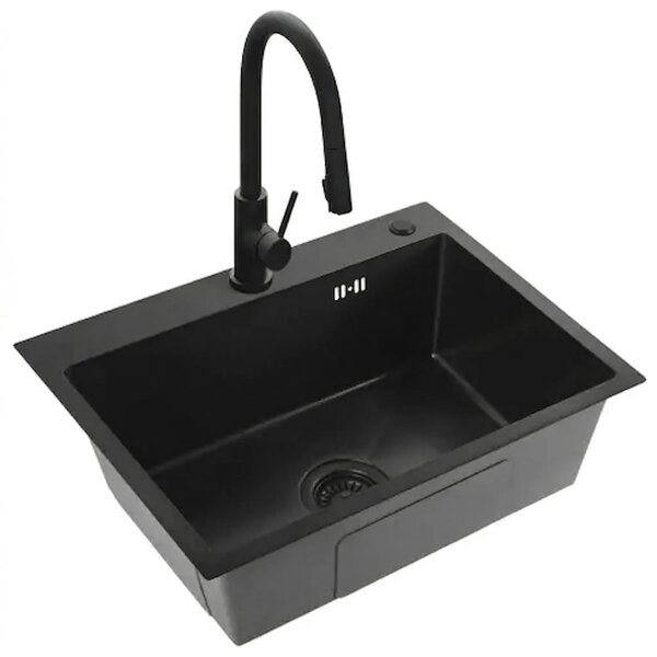 Acél mosogatótálca Liam Black