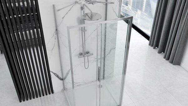 Zuhanykabin REA Rapid Slide Chrome