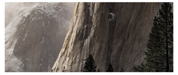 A Yosemite Valley Nemzeti Park, USA (120x50 cm)