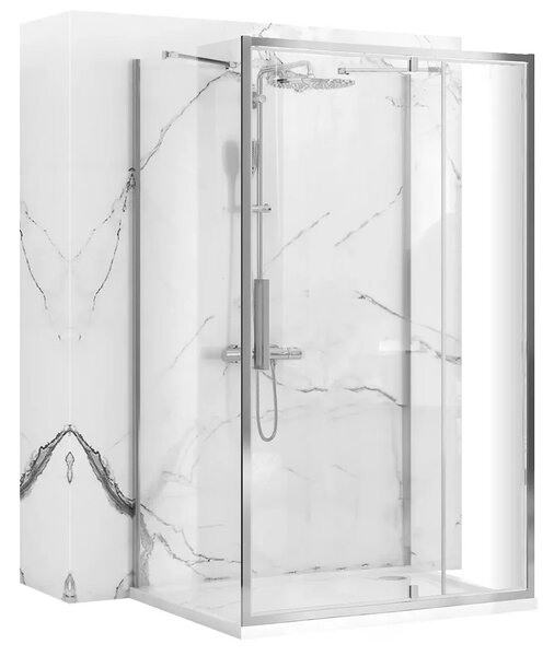 Zuhanykabin REA Rapid Swing Chrome