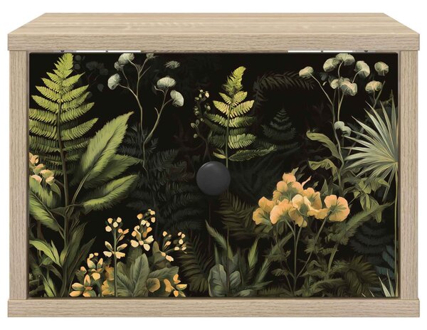 Fali éjjeli szekrény RHENEN 2 db Sonoma Tölgy 36 x 33 x 25 cm