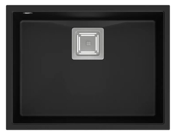 Gránit mosogató DAVID 50 Black