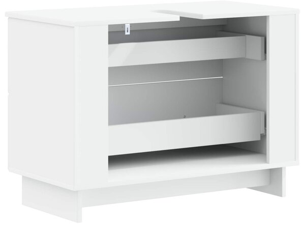 Fürdőszobai mosdószekrény EDE Fehér 82 x 41 x 59 cm Szerelt Fa