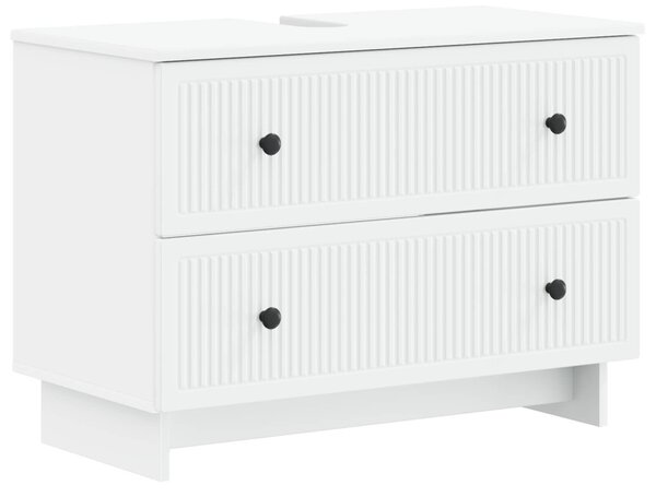 Fürdőszobai mosdószekrény EDE Fehér 82 x 41 x 59 cm Szerelt Fa