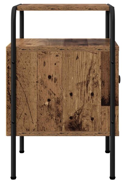 Éjjeliszekrény Antik Fa 35 x 36,5 x 56 cm Szerelt Fa