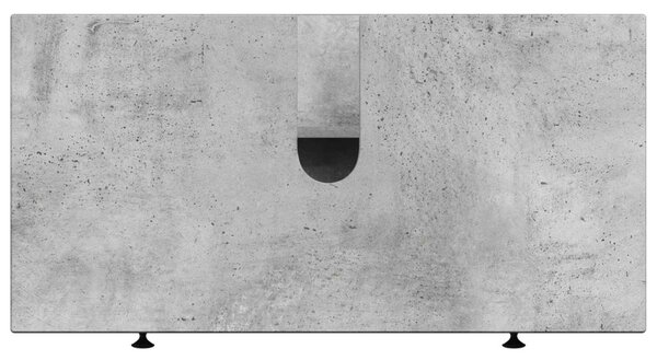 Fürdőszobai mosdószekrény EDE Betonszürke 82 x 41 x 59 cm