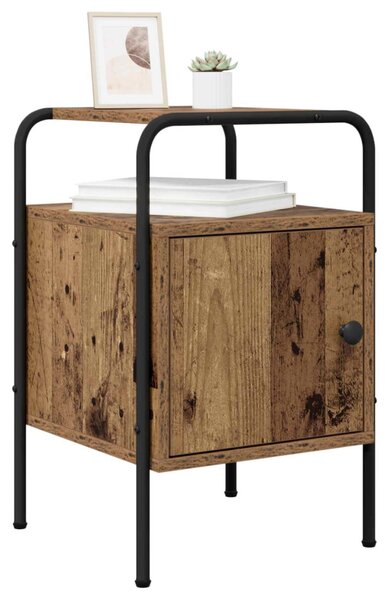 Éjjeliszekrény Antik Fa 35 x 36,5 x 56 cm Szerelt Fa
