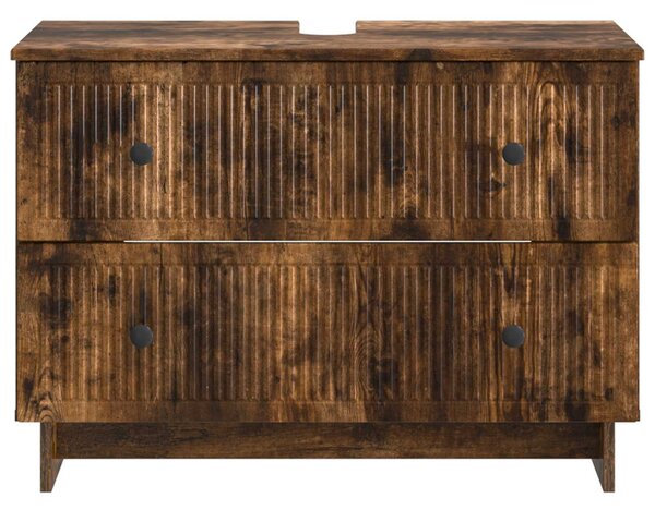 Fürdőszobai mosdószekrény EDE Füstös Tölgy 82 x 41 x 59 cm