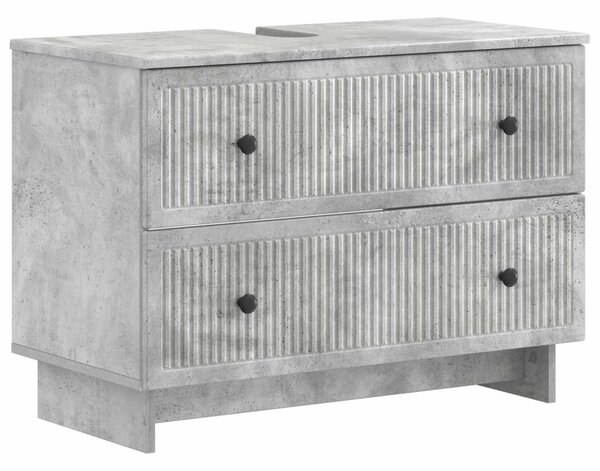 Fürdőszobai mosdószekrény EDE Betonszürke 82 x 41 x 59 cm