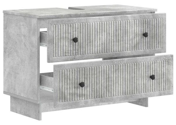 Fürdőszobai mosdószekrény EDE Betonszürke 82 x 41 x 59 cm