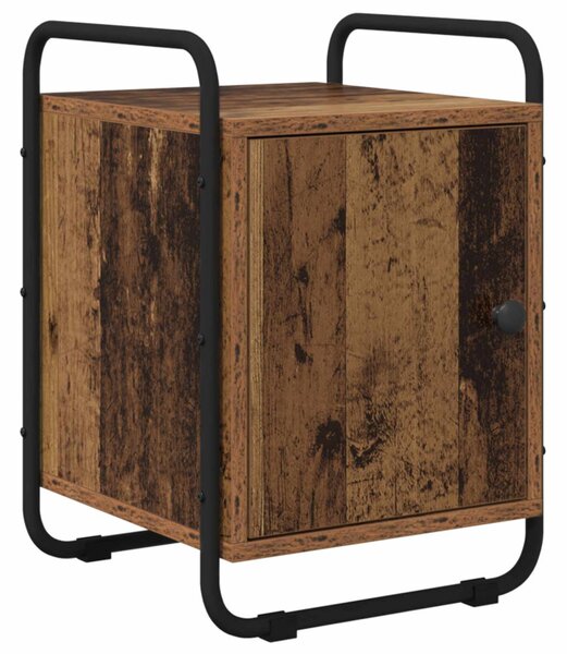 Éjjeliszekrény 2 db Antik Fa 35 x 36,5 x 50 cm Szerelt Fa