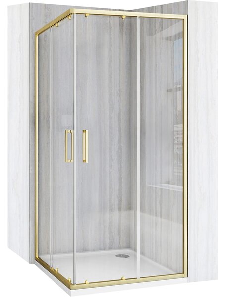 Zuhanykabin Rea City 80x80 Gold Brush