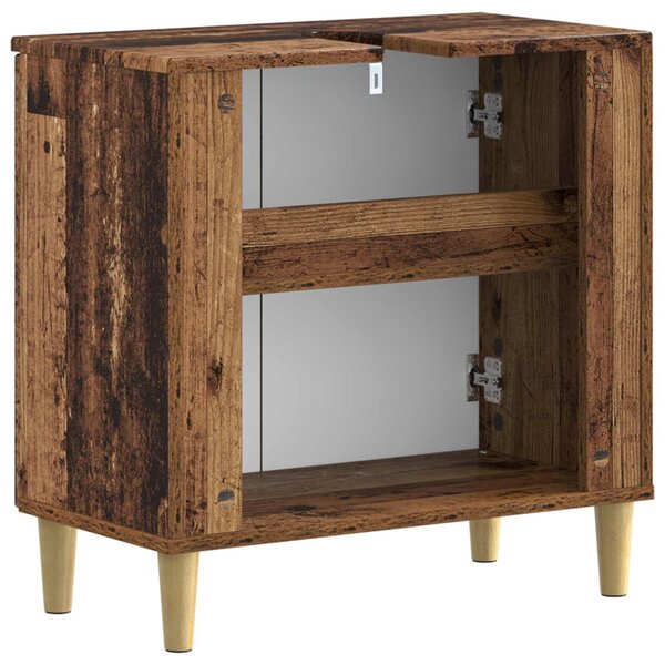 Fürdőszobai mosdószekrény ARNHEM Antik Fa 59,5 x 31,5 x 59 cm
