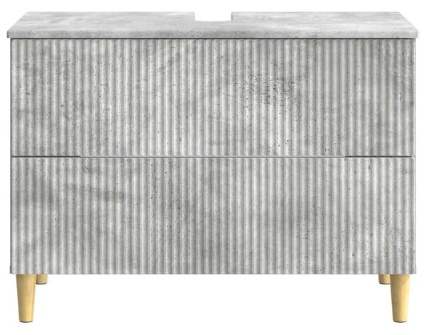 Fürdőszobai mosdószekrény ARNHEM Betonszürke 82 x 41 x 59 cm