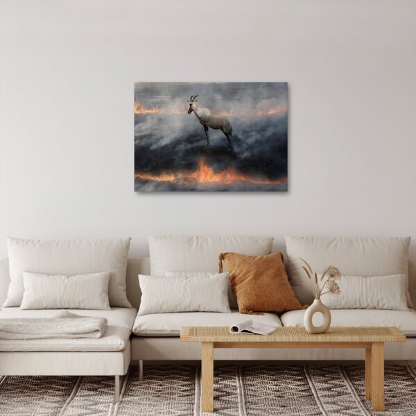 Zerge a tűzben képe (70x50 cm)