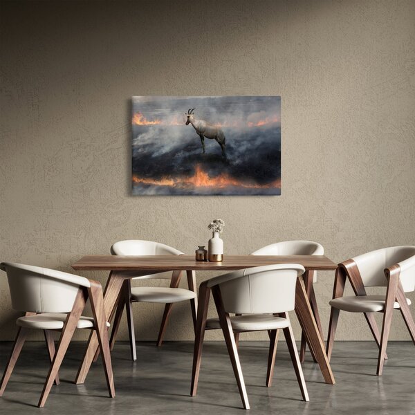Zerge a tűzben képe (90x60 cm)