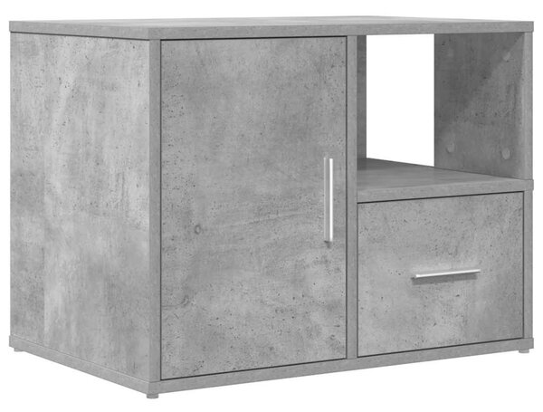 Betonszürke szerelt fa sarokszekrény 160 x 40 x 45 cm