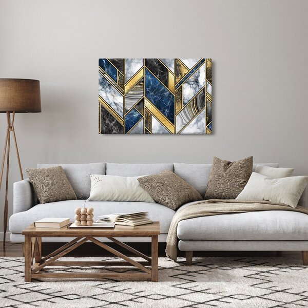 A művészi absztrakció képe (90x60 cm)