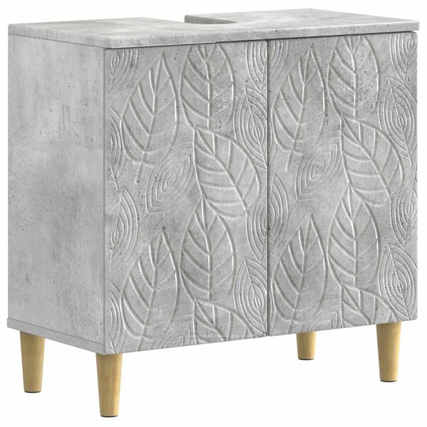 Fürdőszobai mosdószekrény DELFT Betonszürke 59,5 x 31,5 x 59 cm