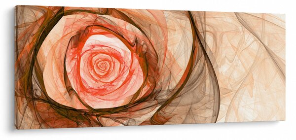 Kép - művészi rózsa (120x50 cm)