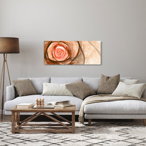 Kép - művészi rózsa (120x50 cm)