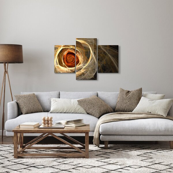 Kép - művészi rózsa (90x60 cm)