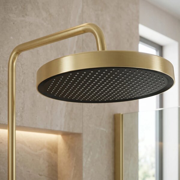 Zuhanyszett Rea Prime Brush Gold