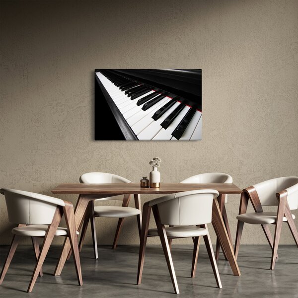 Zongora billentyű képe (90x60 cm)