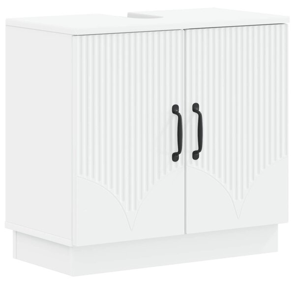 Fürdőszobai mosdószekrény HOORN Fehér 59,5 x 31,5 x 56 cm