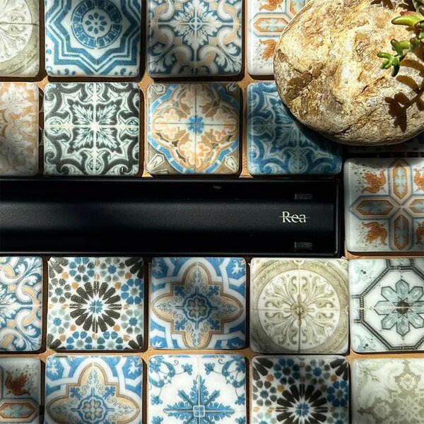 Lineáris lefolyó Neox Slim pro black 80