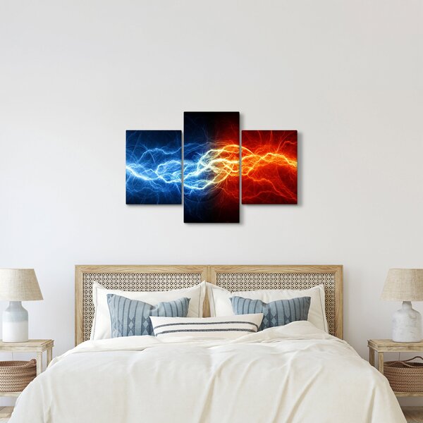 Az elektromos feszültség képe (90x60 cm)