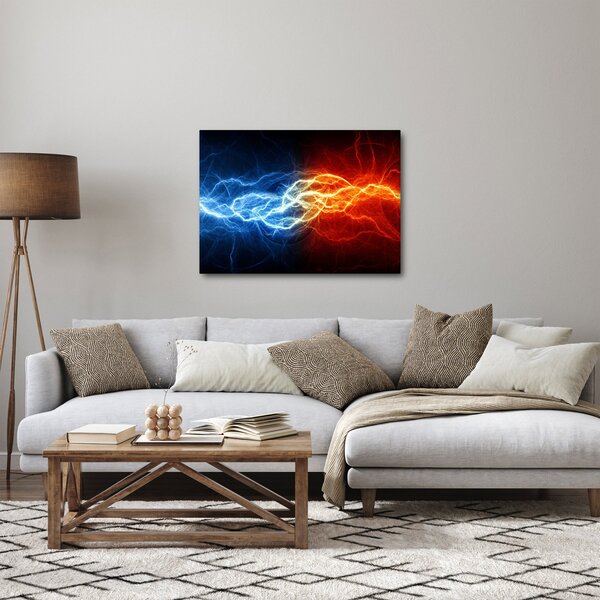 Az elektromos feszültség képe (70x50 cm)