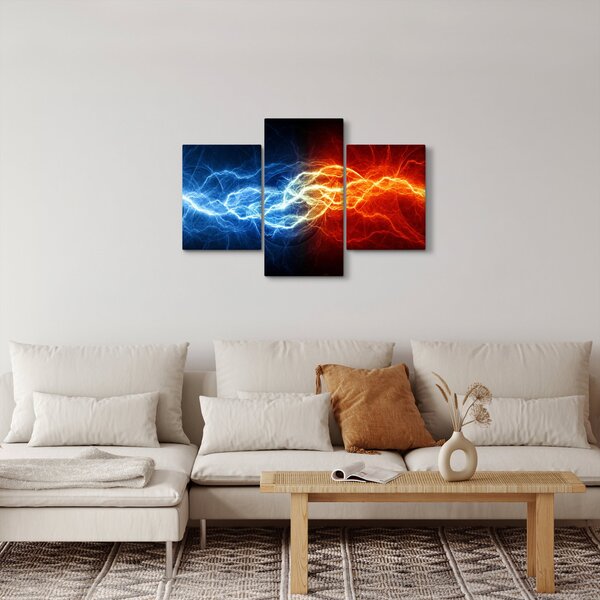 Az elektromos feszültség képe (90x60 cm)