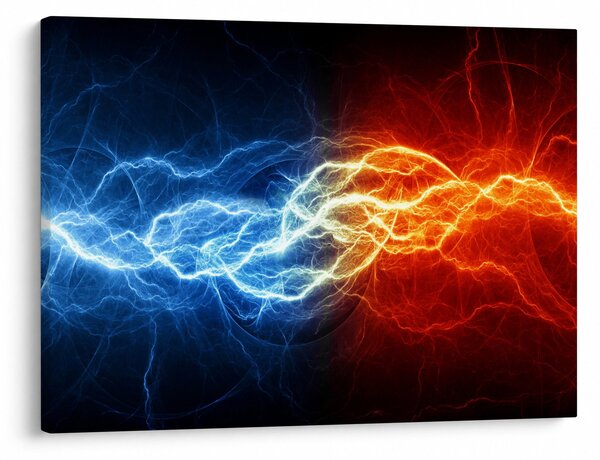 Az elektromos feszültség képe (70x50 cm)