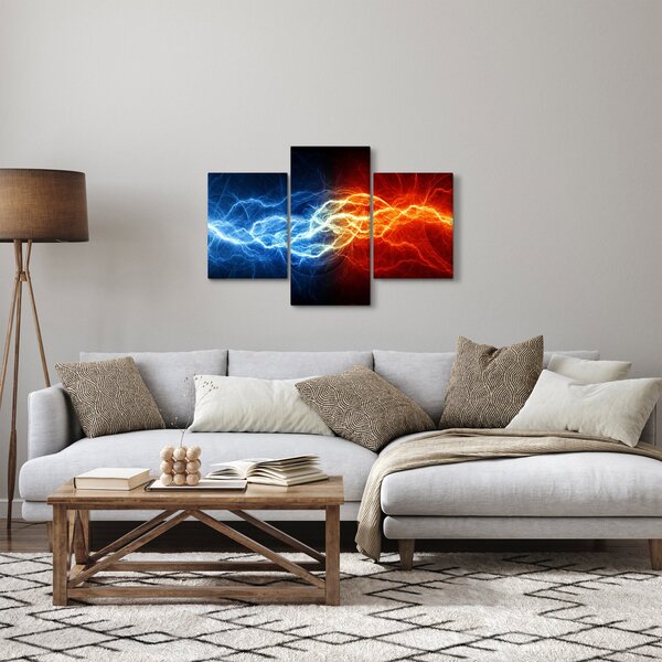 Az elektromos feszültség képe (90x60 cm)