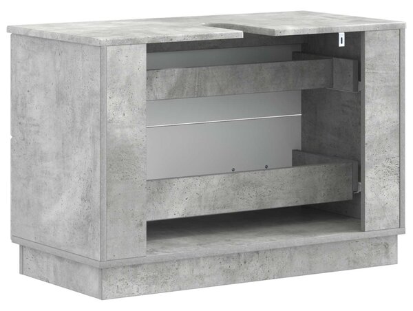 Fürdőszobai mosdószekrény HOORN Betonszürke 82 x 41 x 56 cm