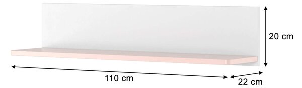 LUNA LN-14 fali polc