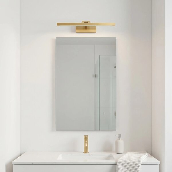 Fürdőszobai fali LED lámpa APP1864-1W 60 cm BRUSH GOLD