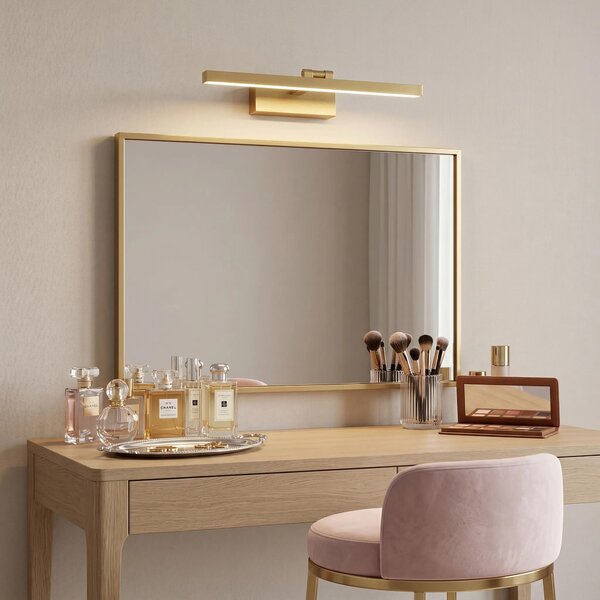 Fürdőszobai fali LED lámpa APP1864-1W 60 cm BRUSH GOLD