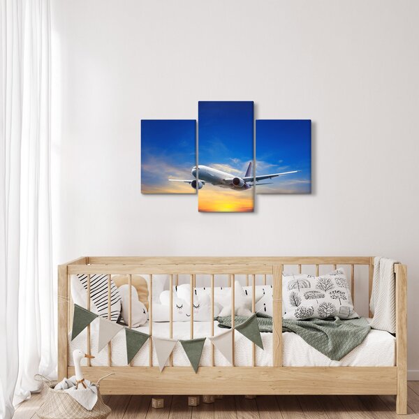 Repülőgép képe (90x60 cm)