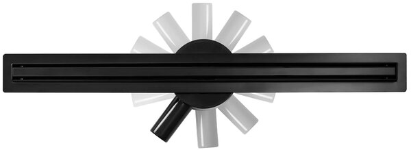 CALANI ECO360 SLIM BLACK 70 Zuhanylefolyó