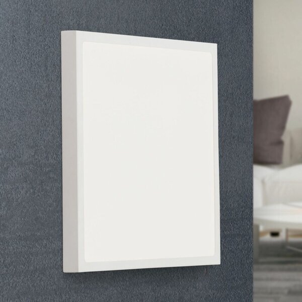 LERO modern LED mennyezeti lámpa , fehér, 2400lm, szögletes, 30x30 cm