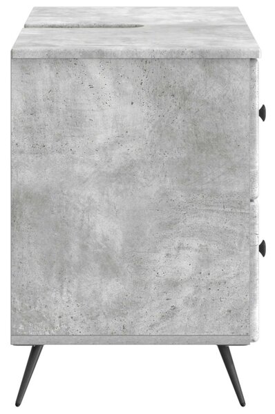 Fürdőszobai mosdószekrény BREDA Betonszürke 82 x 41 x 59 cm