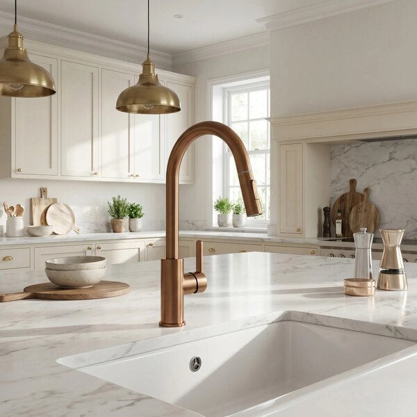 Konyhai csaptelep REA Ontario Brush Copper