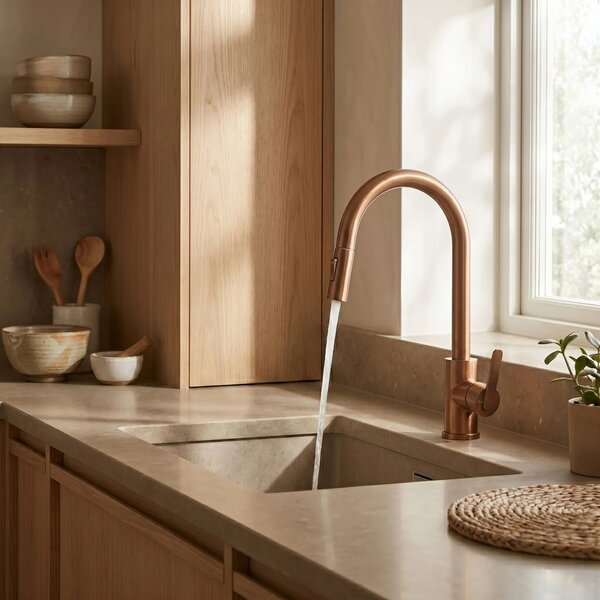 Konyhai csaptelep REA Ontario Brush Copper