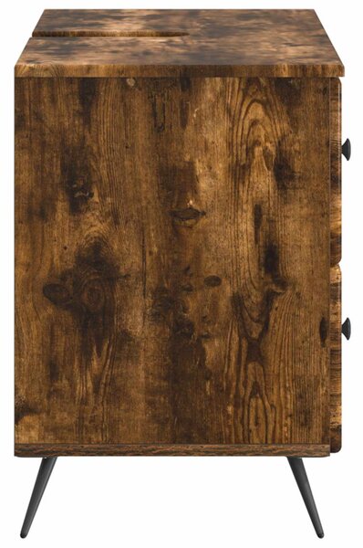 Fürdőszobai mosdószekrény BREDA Füstös Tölgy 82 x 41 x 59 cm