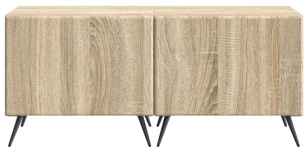 TV szekrény Sonoma Tölgy Szerelt Fa