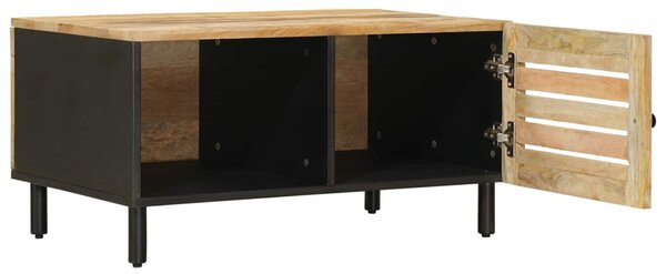 Dohányzóasztal Természetes 80 x 50 x 40 cm Tömör Mangófát