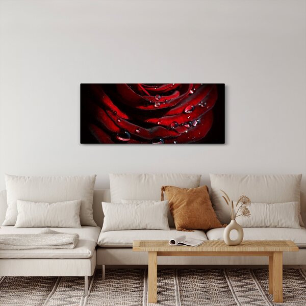 Kép - Rózsa részlete (120x50 cm)